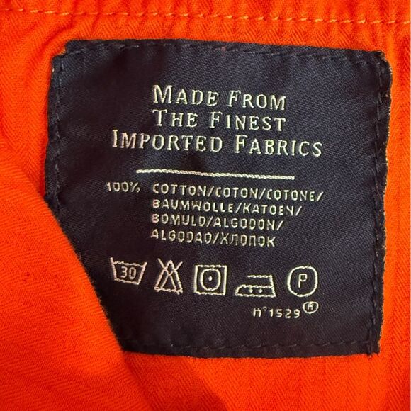 Polo Ralph Lauren Orange Straight Fit 9” Chino Shorts 36 - Picture 4 of 10